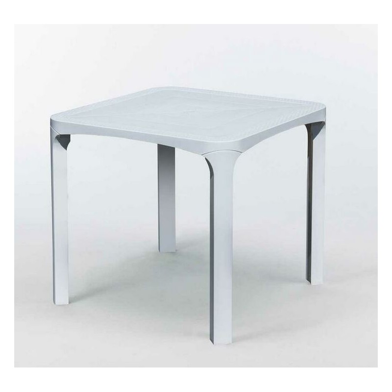 Tavolo rattan olè bianco