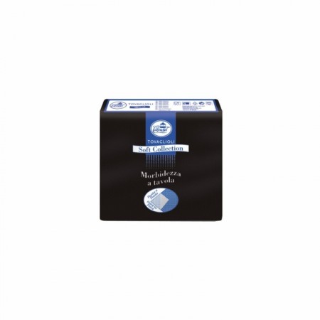 Tovagliolo nero cm 38x38 40 pz