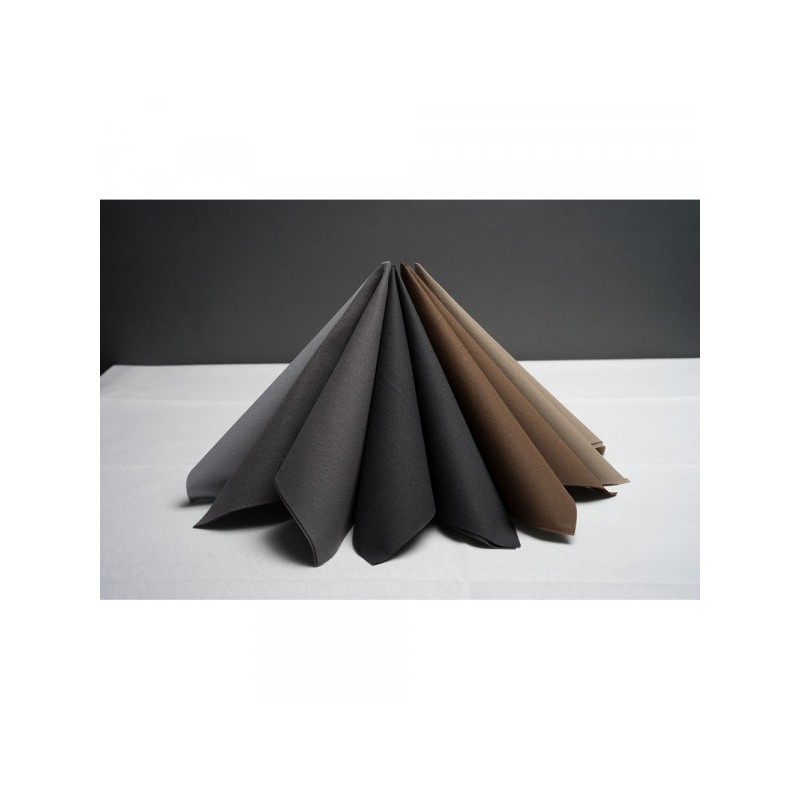 Tovagliolo Unito 40x40 light antracite 50 pz