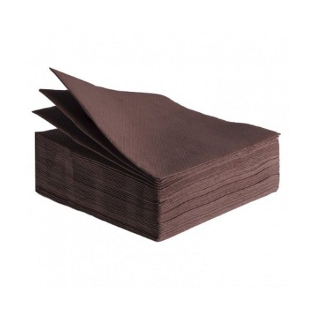Tovagliolo unito 40x40 Light Caffe 50 pz