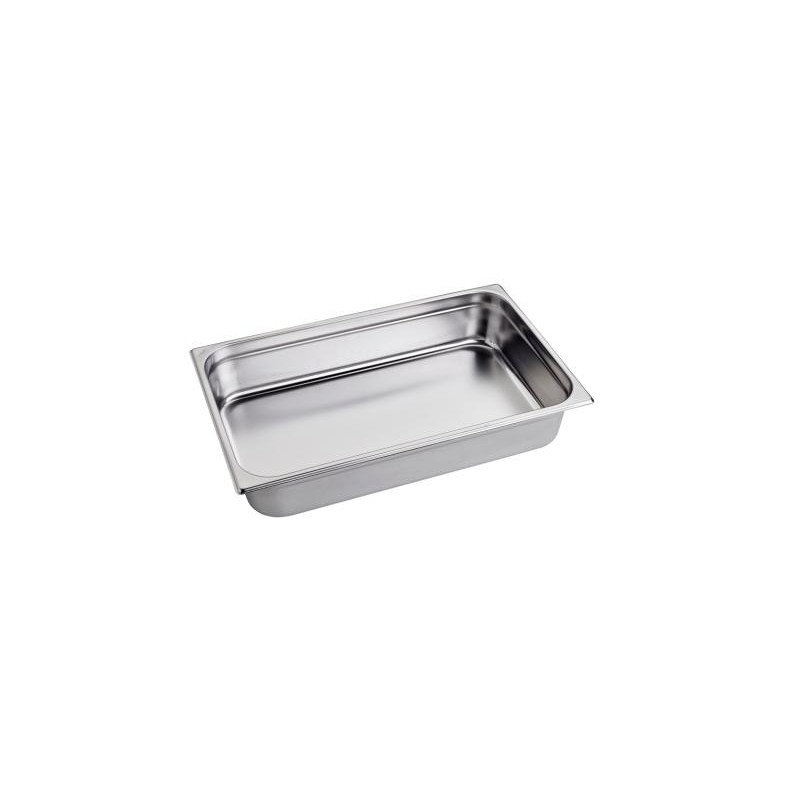 Vasca inox GN 1/1 h.10cm 53x32,5 cm