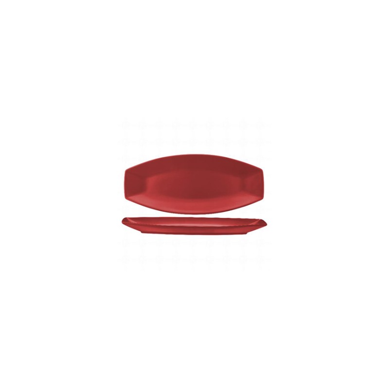 Vassoio rosso Fuji cm 35,5x15,5x2,8