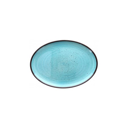 Vassoio ovale cm 35,5x25,5 Celeste- Tognana