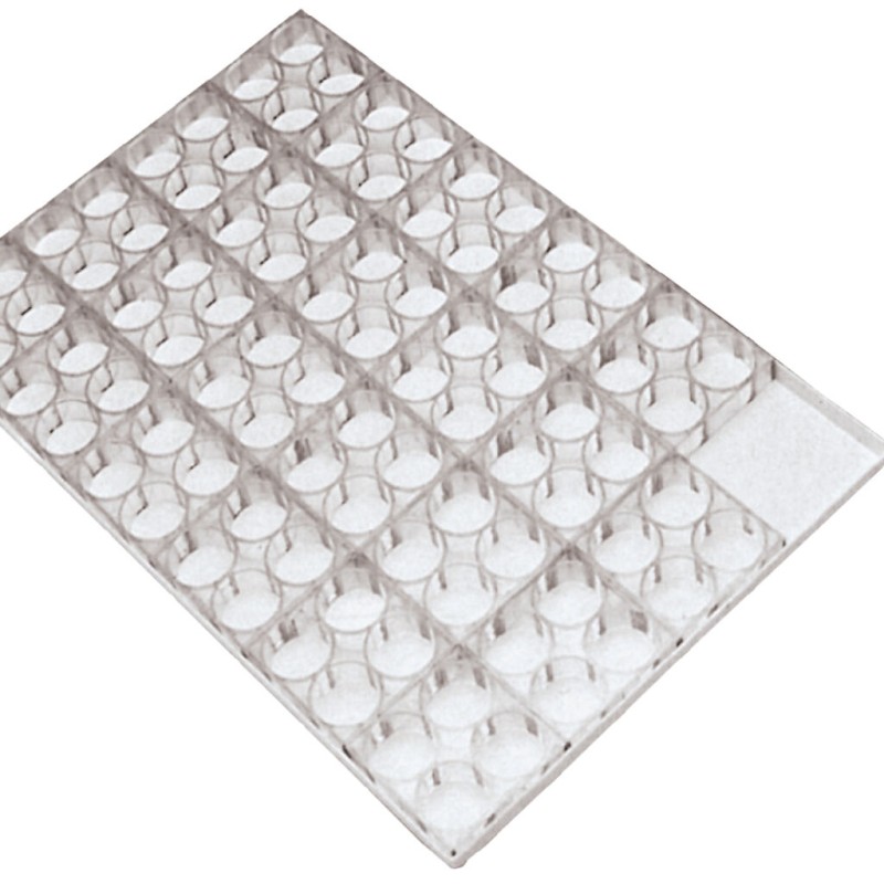 Vassoio per stampi monoporzione rotondi 60x40cm