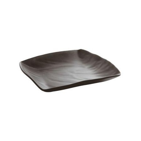Vassoio Quadrato nero 22x 22,5xh 5,5cm