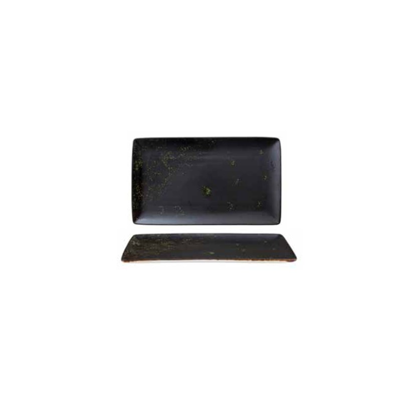 Vassoio rett. cm.34x19,7 verde