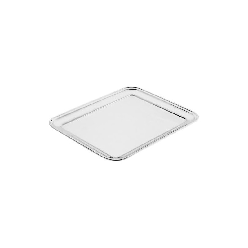 Vassoio rettangolare inox 18/10 cm 48 spessore 1 mm Pintinox