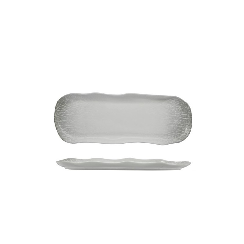 Vassoio rettangolare Organic Radius 35x13,5