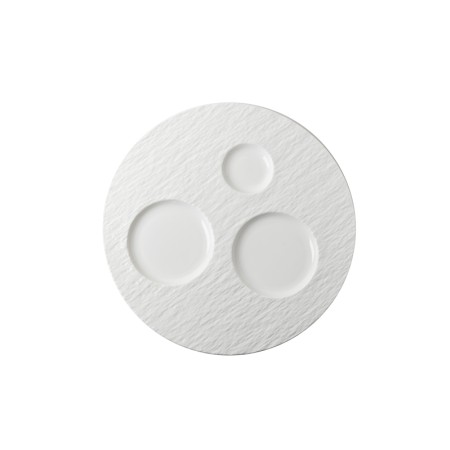 Piatto tartare 30 cm - interno cm 10 + cm 6 - Touch me