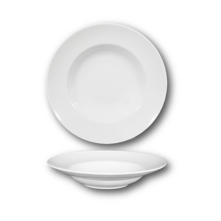 Pasta Bowl Liscio 26,5 cm. bianco Napoli